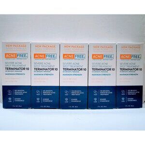 AcneFree  Terminator 10  Severe Acne Spot Treatment - Max Strength - Set of  5